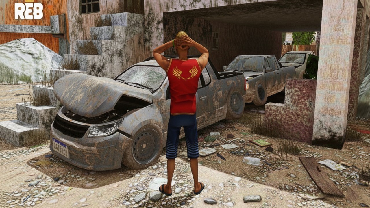 REBAIXADOS ELITE BRASIL | ACHANDO 3 SAVEIRO ABANDONADOS NA CASA DA FAVELA