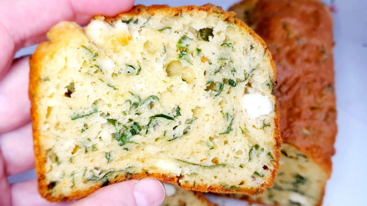 Соленый пирог со шпинатом и сыром🔸️Легко готовится🔸️Подходит к любому приему пищи в течение дня