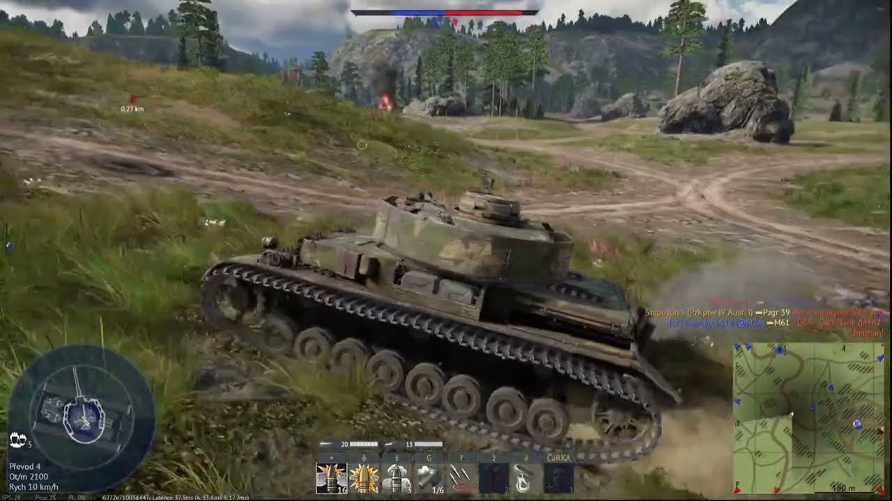 Mám novej tank, ale zklamal mě