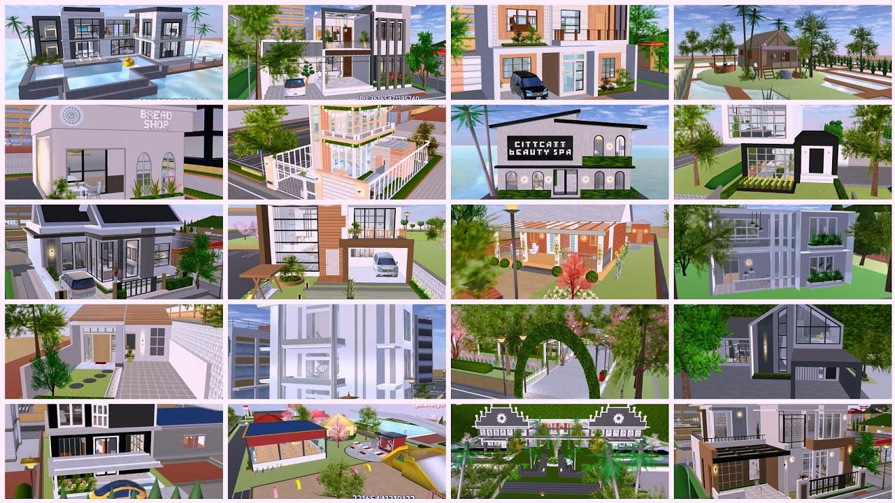 Kumpulan Id Rumah Mewah Dan Terbaru | Sakura School Simulator