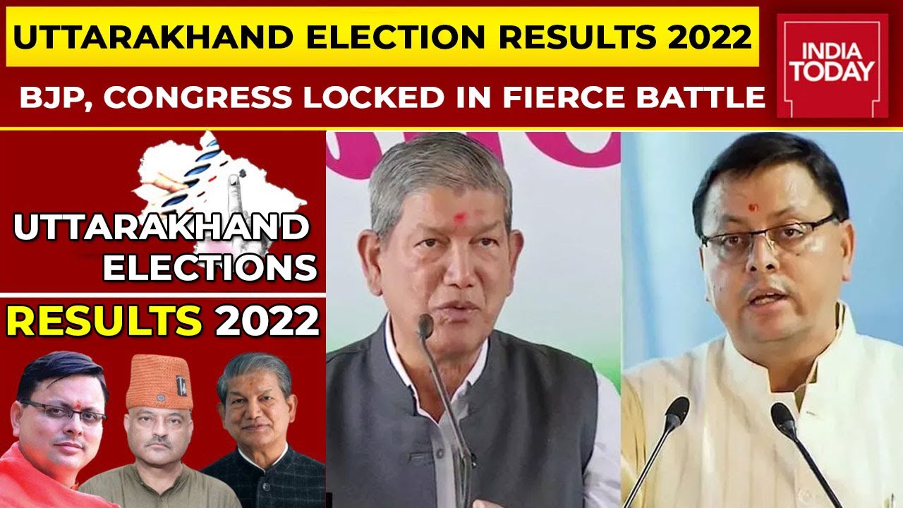 BJP, Congress Locked In Fierce Battle In Uttarakhand, Can Dhami Break The Jinx Of Anti-Incumbency?