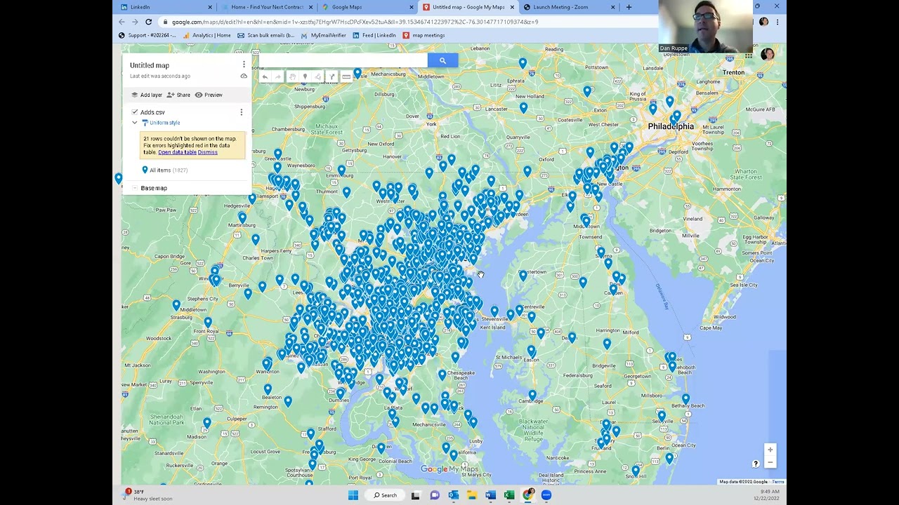 Mapping Your Sales Prospects On Google Maps