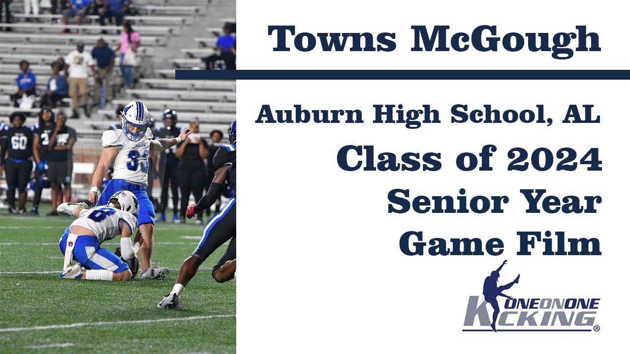 Towns McGough | # 1 Kicker in the County c/o 2024 | Senior Game Film
