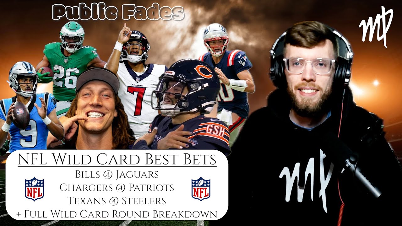 PUBLIC FADES - NFL WILD CARD BEST BETS