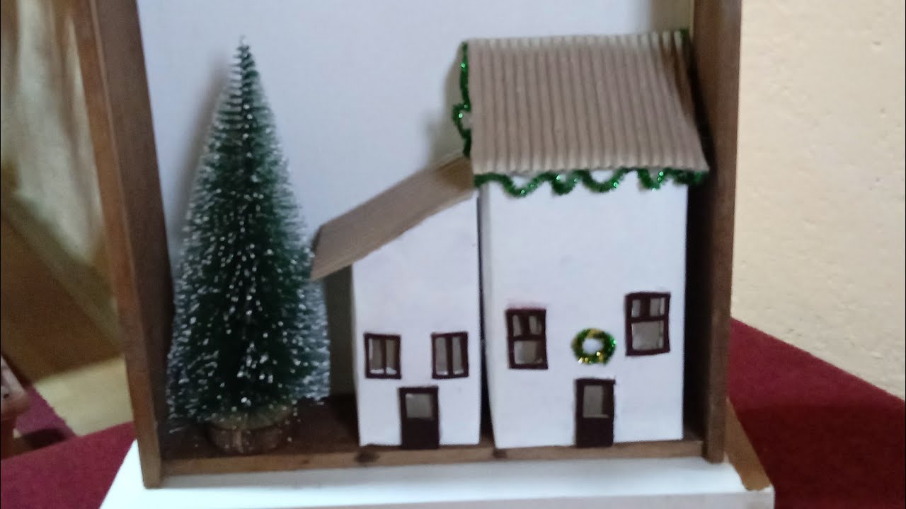  Krećemo 🎄✨✨-Božićno selo uradi sam