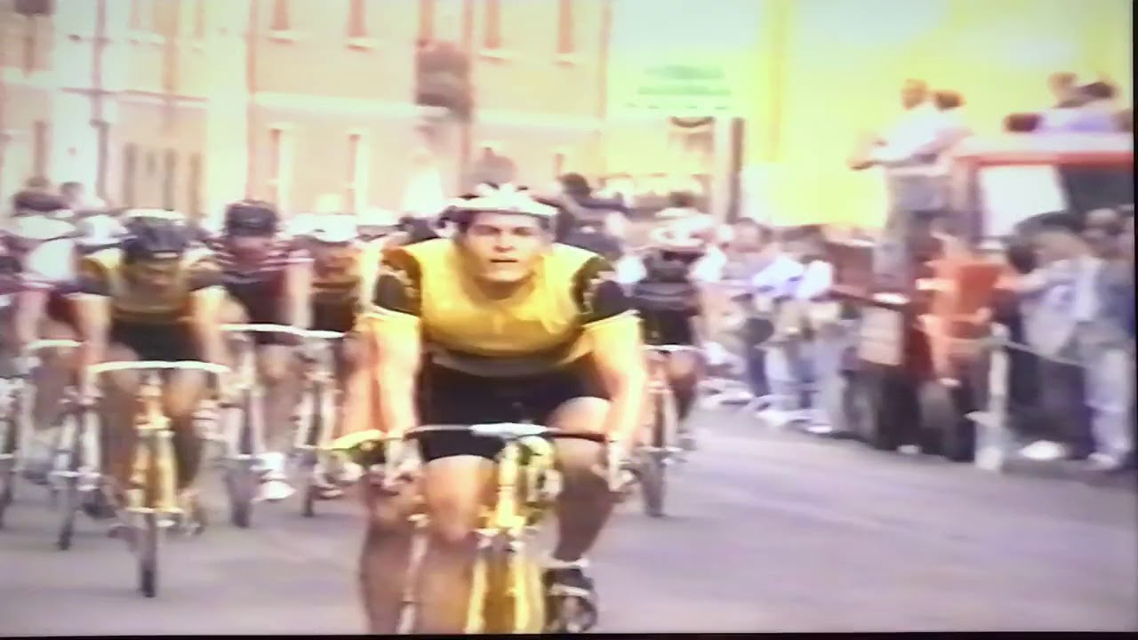 Corsa ciclistica dilettanti 1989 a Bozzolo Mario Pigoli