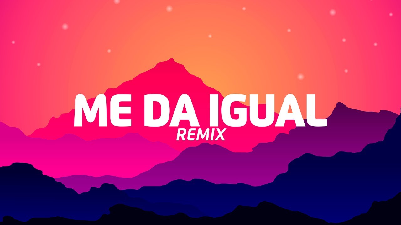 Me Da Igual (Remix) &ndash; Rosiflor ft. VAL-H  | Cumbia Villera EDM 2026