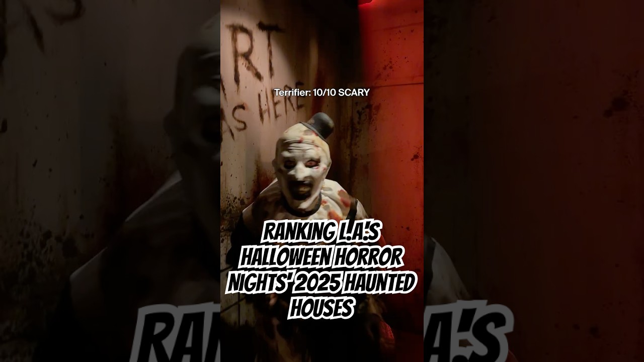 Ranking L.A.'s Halloween Horror Nights' 2025 Haunted Houses