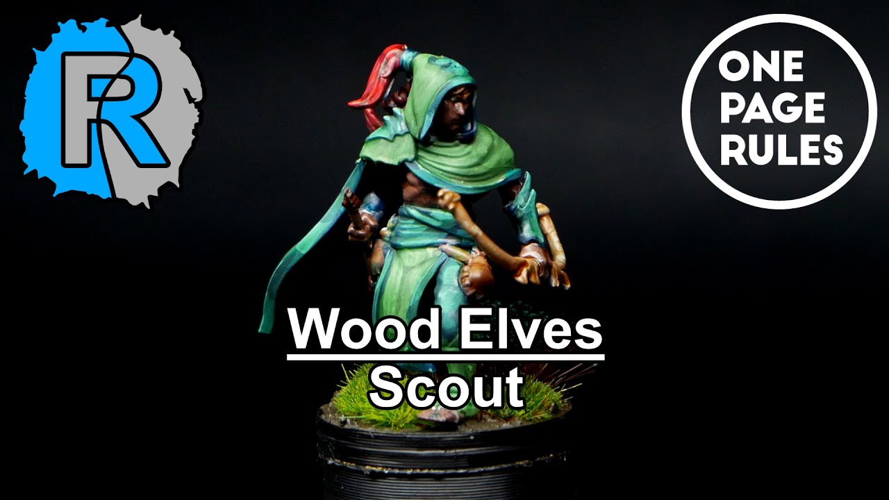 How To Paint Spring Wood Elves | One Page Rules | Fast & Easy
