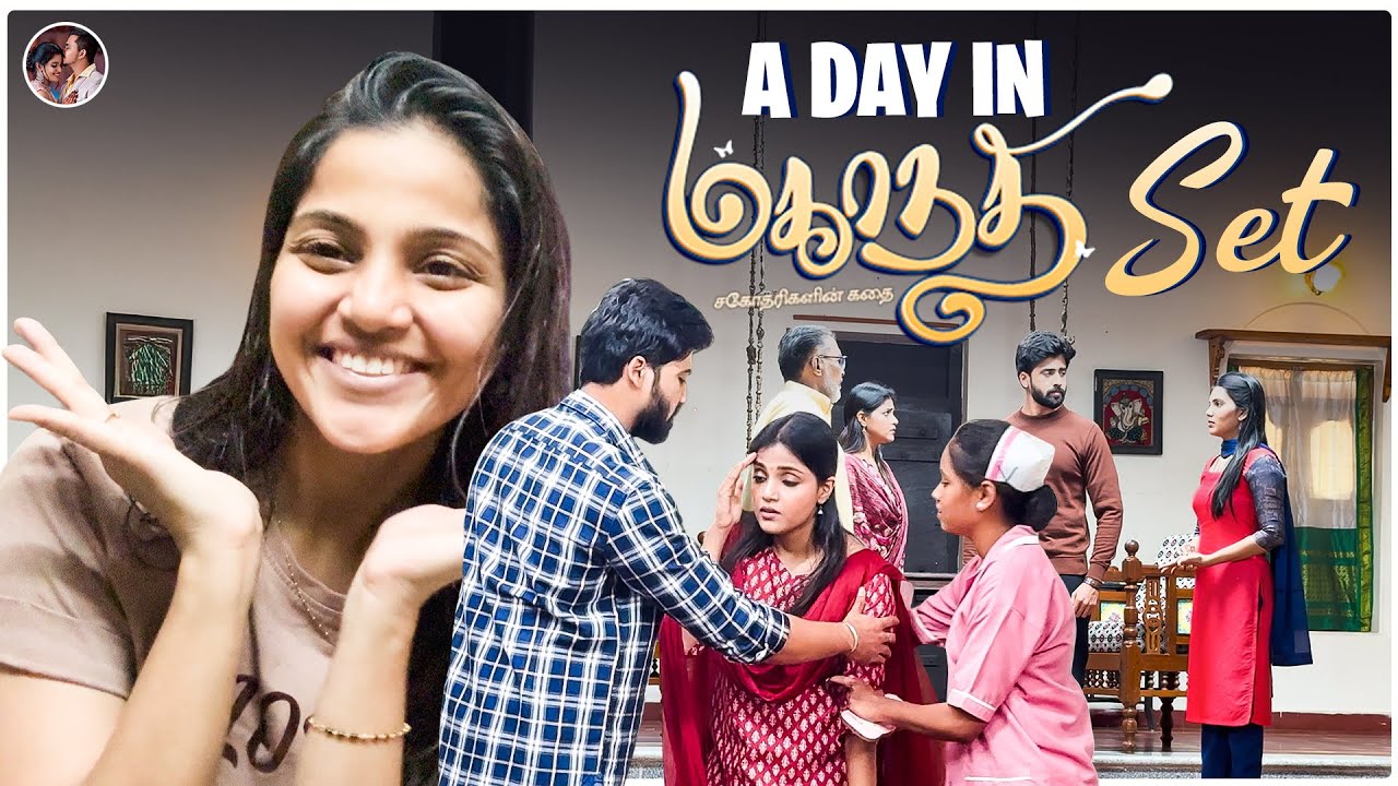 A Day in Mahanadi Serial Set 🏡 | Behind the Scenes with Vaishali | Fun, Drama & Real Talk!