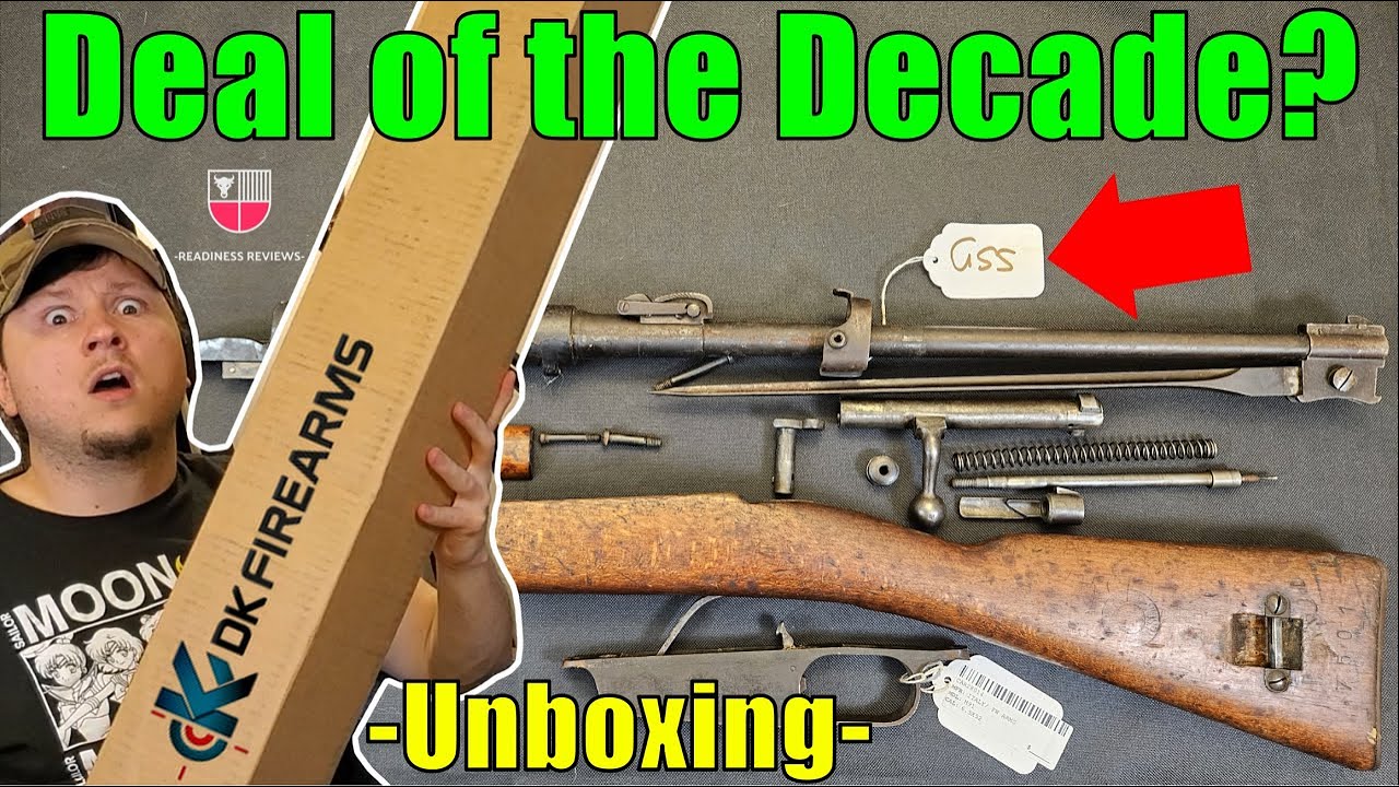 ВИНТОВКА MILSURP ЗА 60 ДОЛЛАРОВ?! Распаковка итальянских излишков от Carcano Gunsmith Special DK Firearms M91 Moschetto