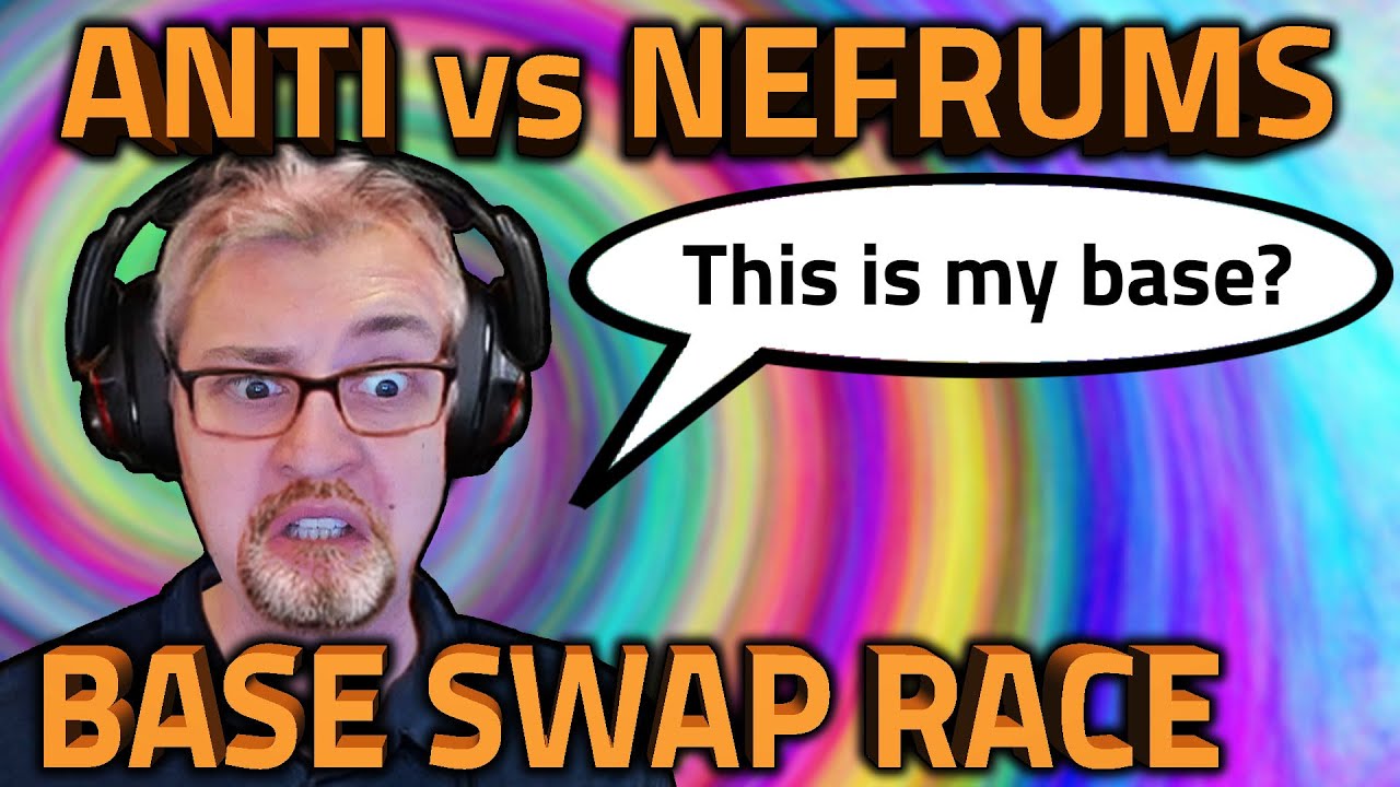 [Factorio Speedrunner vs Speedrunner] Base swap Race - AntiElitz vs. Nefrums [#7]