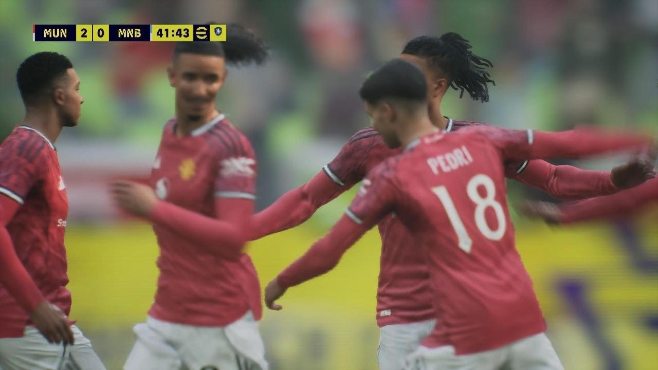 Mbappe brilliant header then assist PES 26