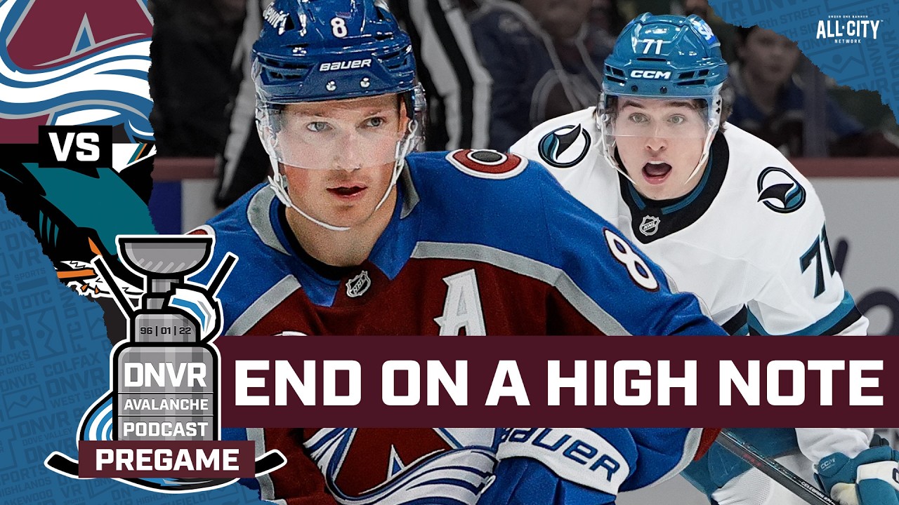 Can the Avalanche hit the break on high note VS San Jose Sharks | DNVR Avalanche Pregame