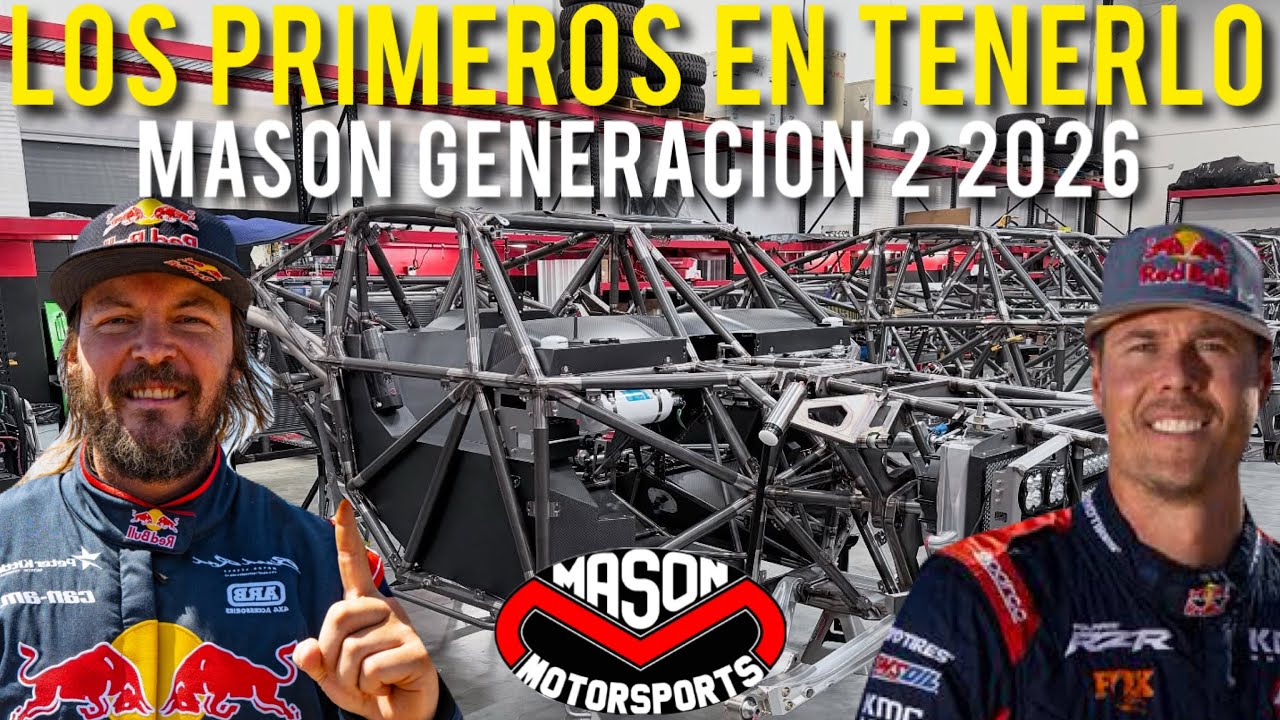 Trophy Truck Mason Generación 2 2026,El debut más esperado en SCORE INTERNATIONAL y la BAJA 1000