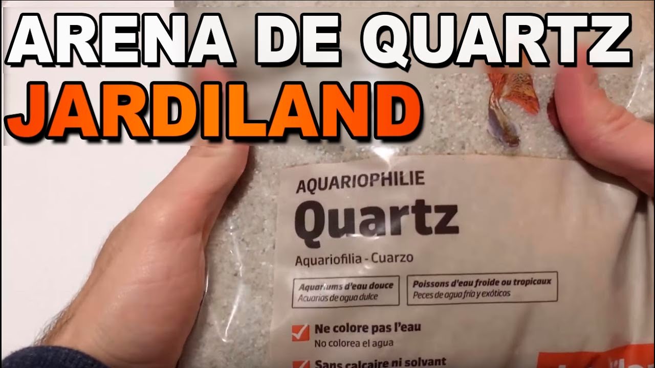 ARENA DE CUARZO para acuarios | TODO lo que debes saber | sustrato para acuarios