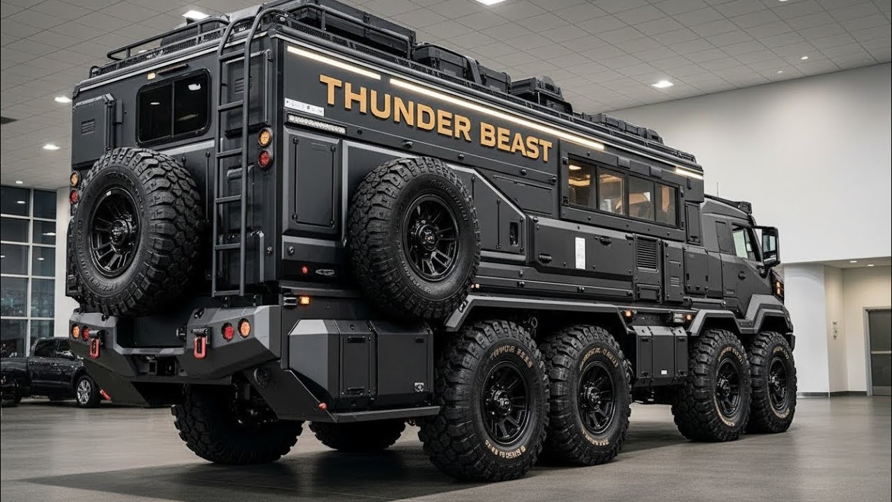 Toyota Iron Roamer 10x10 2027 года — десятиколесный монстр-трак, взорвавший интернет! 😱🔥