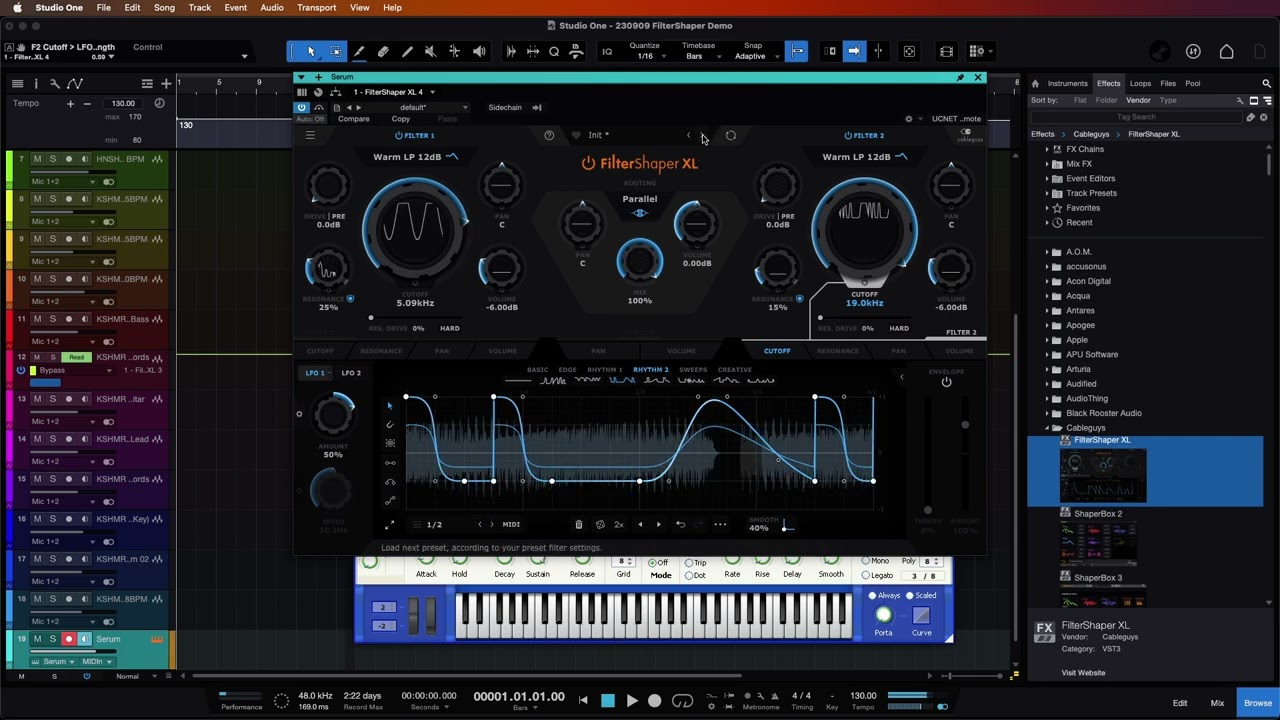 [Demo] Cableguys - FilterShaper XL