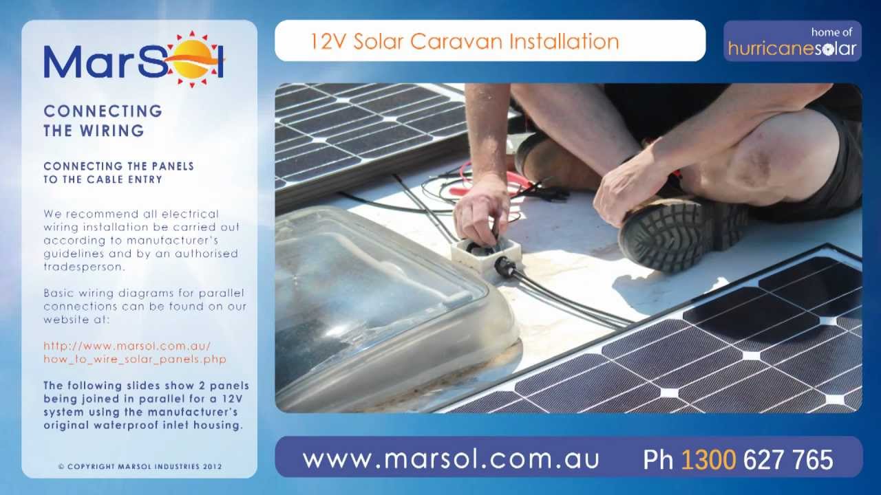 Solar Caravan Installation Video Guide HD