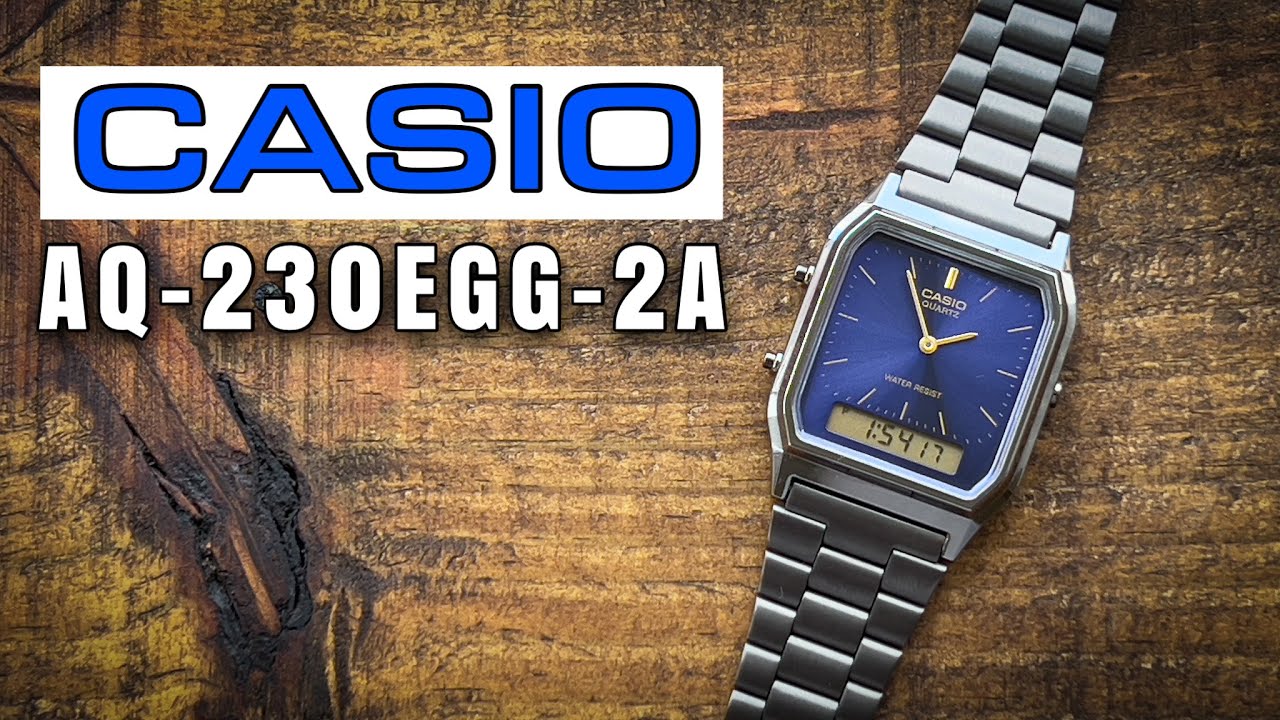 Casio AQ-230EGG-2A Watch Overview / Review