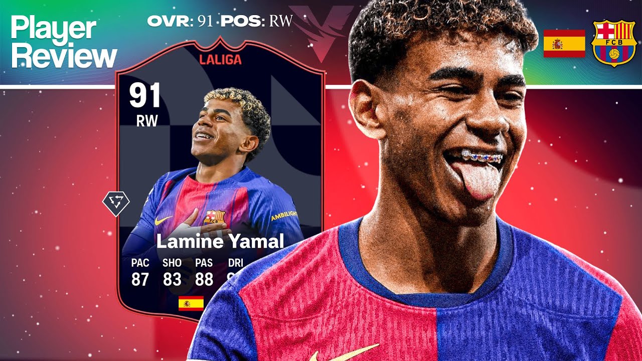 91 POTM LAMINE YAMAL &mdash; ЛУЧШИЙ RM на FC26!