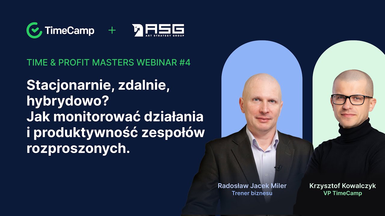 Time&Profit Masters Webinar #4: Jak koordynować zespoły rozproszone?