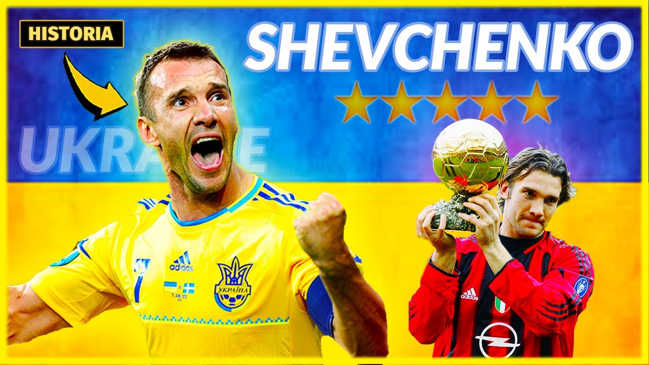 Andriy SHEVCHENKO 🇺🇦 La Leyenda de UCRANIA que Huyó de CHERNOBYL ☢️ para ser BALÓN DE ORO