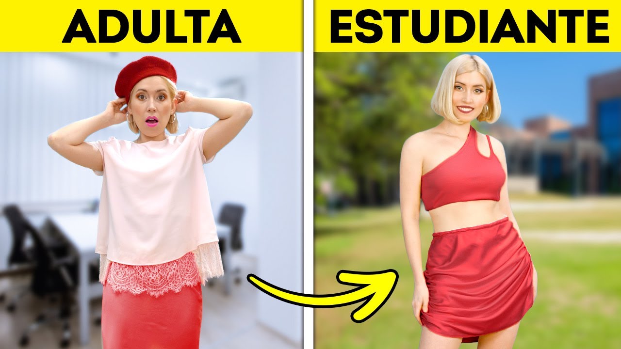30 Trucos de ropa que todos NECESITAN probar || &iexcl;Trucos de moda que todos deben saber!
