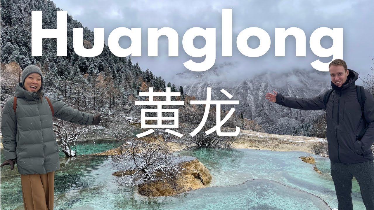 The most UNIQUE landscape near Chengdu - Huanglong Valley