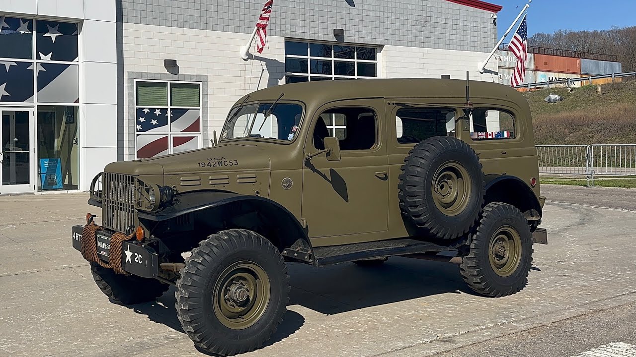 1942 Dodge WC-53 Carryall - First trip since bringing her home.