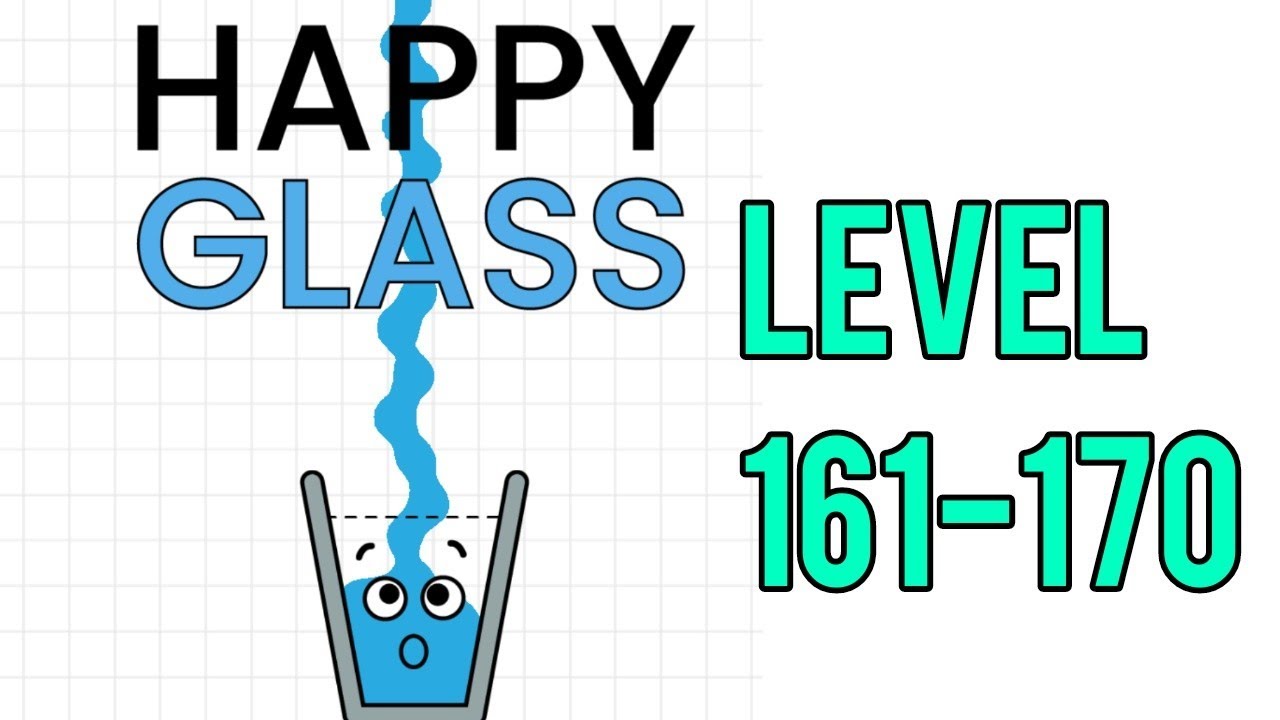 Happy Glass Level 161-170 Walkthrough | Android Gameplay.