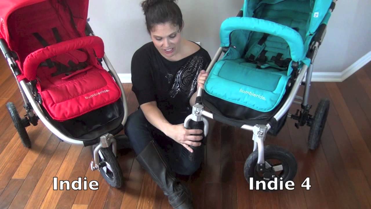 Bumbleride Indie vs Indie 4 Side by Side Comparison