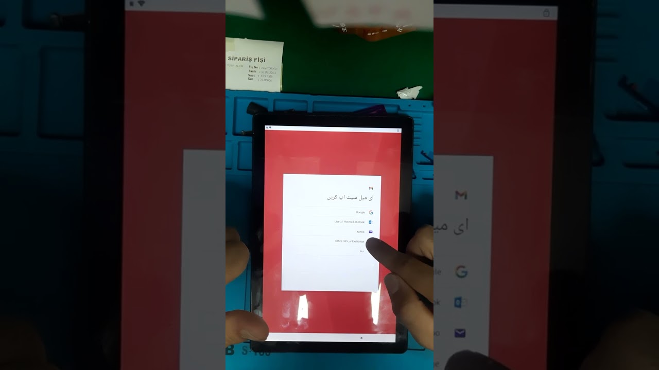 aidata eba okul tableti unutulan Google hesabı kırma frp hart reset %100