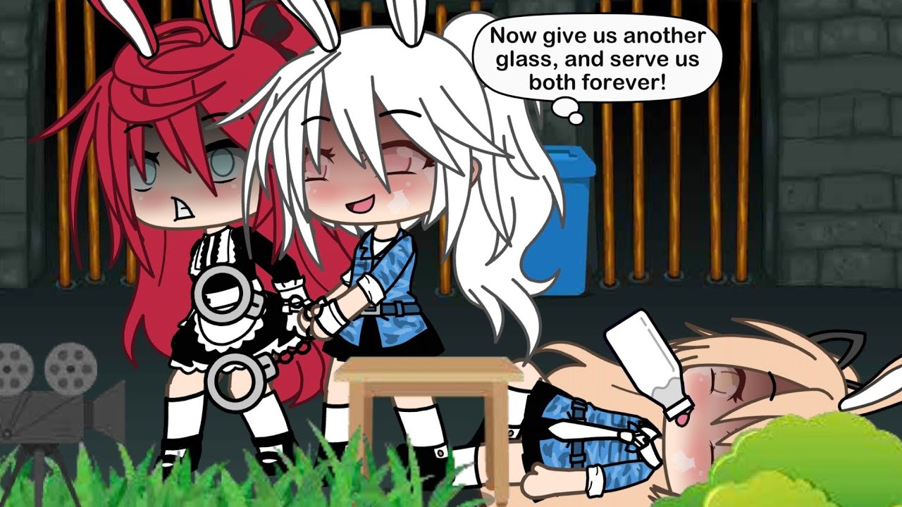 The Escape Maid milk Backfired on BOTH Cops!🍼✅ || Gacha Life || Dark Gacha Romance Story