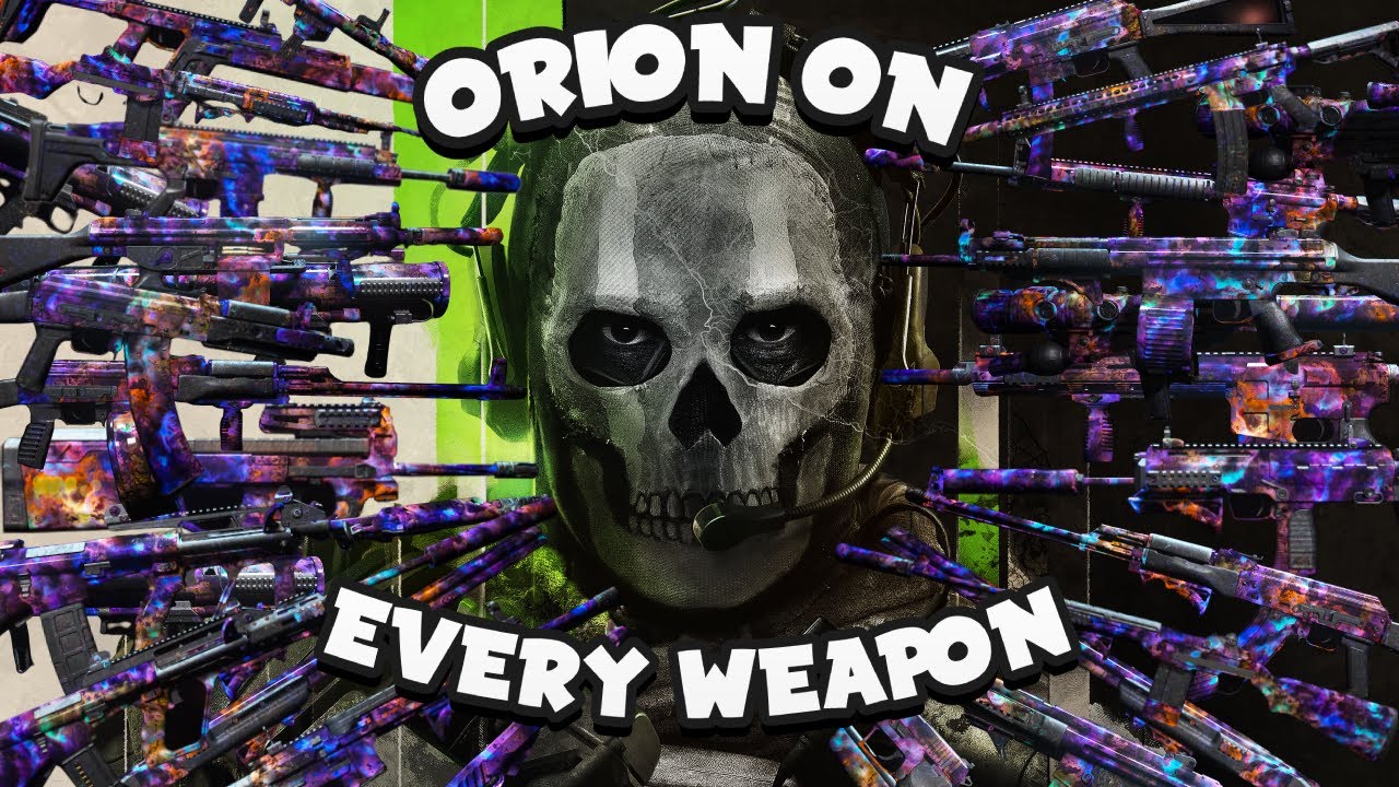 ORION Mastery Camo on EVERY Gun/Weapon in MWII