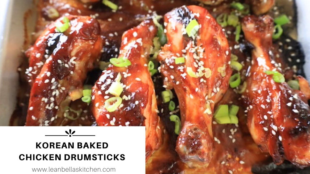 Korean Baked Chicken Drumsticks