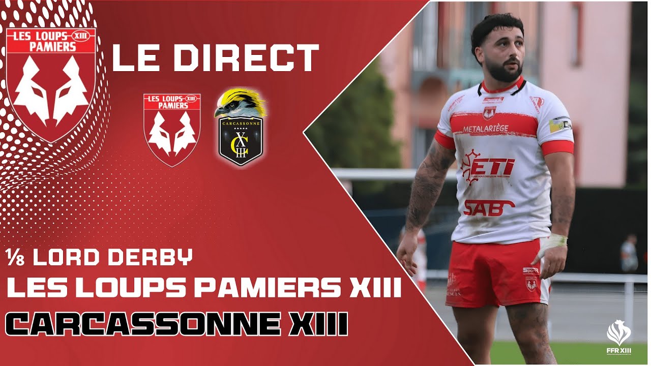 LOUPS DE PAMIERS XIII VS CARCASSONNE XIII