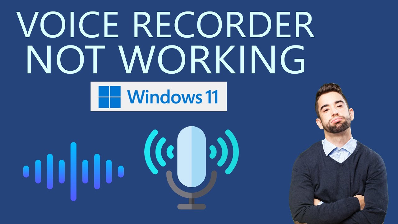 Как исправить неработающий диктофон в Windows 11?