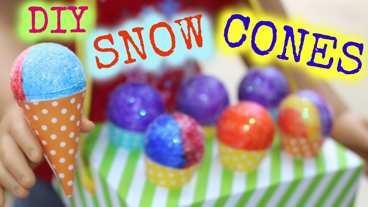 DIY   Snow Cones