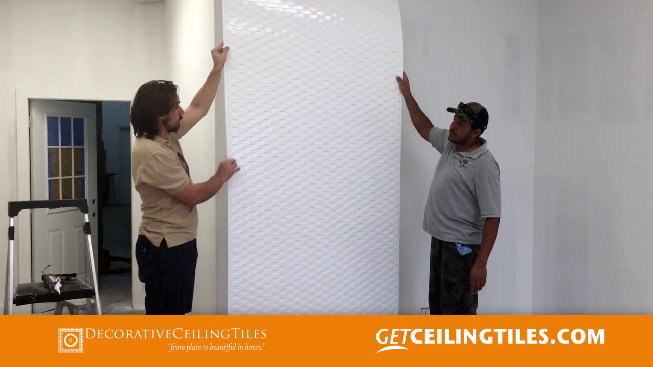 How to Install and Paint MirroFlex 3D Wall Panels