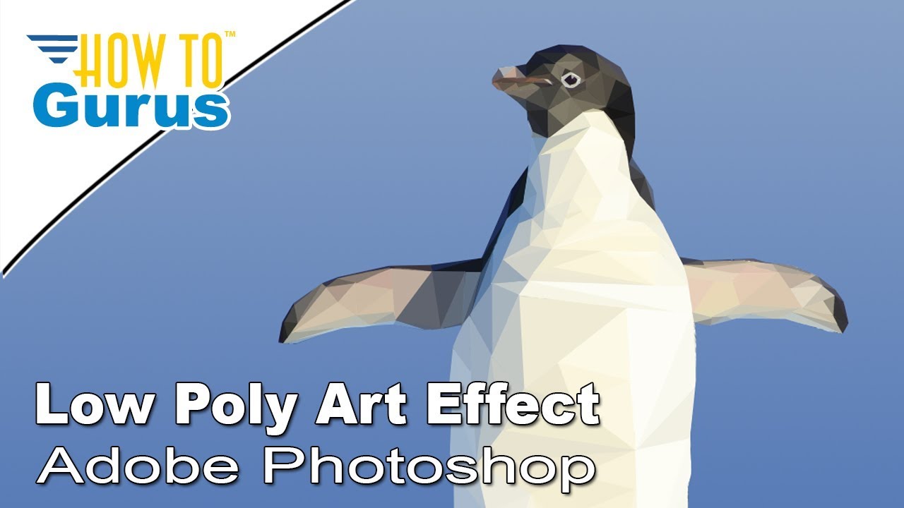 How You Can Make a Low Poly Artwork Effect in Photoshop CC