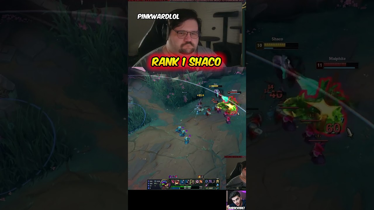 Why Rank 1 Shaco Has 900 IQ #leagueoflegends