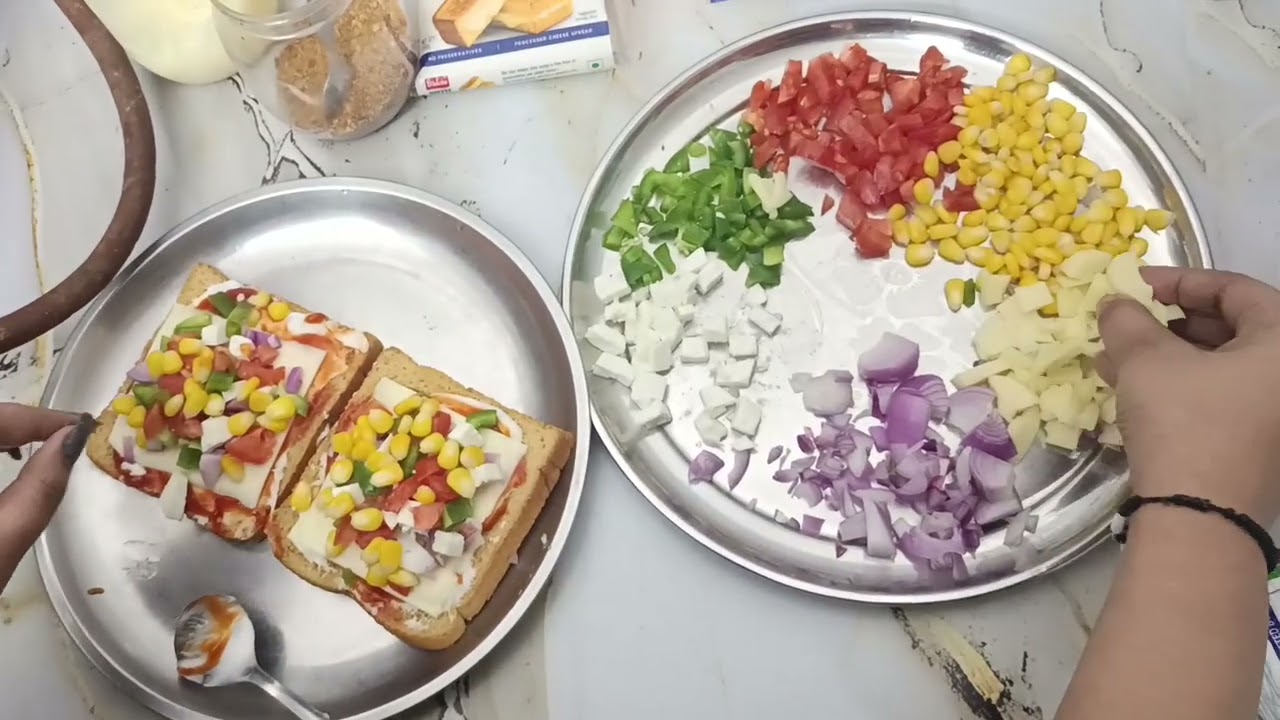 Healthy Wheat Bread Pizza 🍕