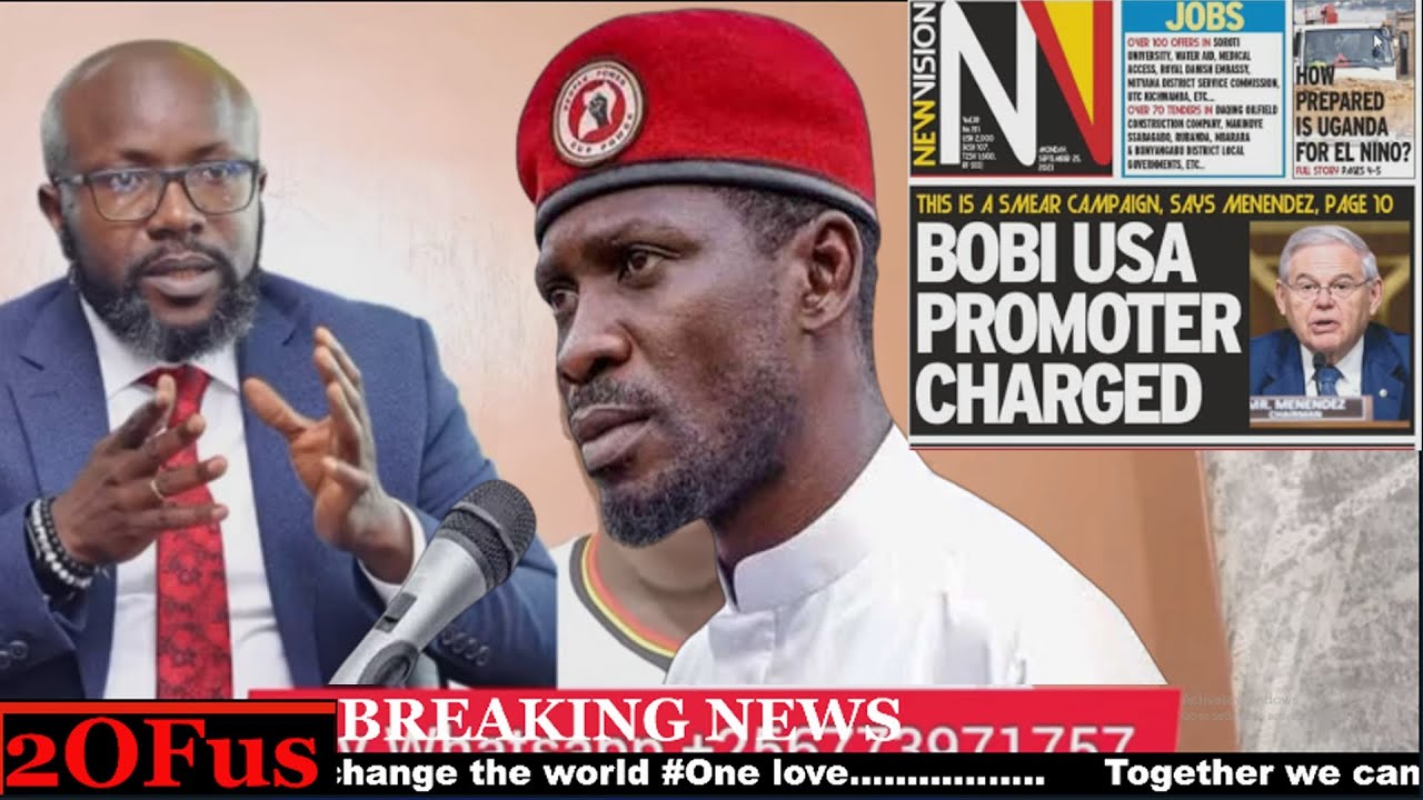 BIMWONONEKEDE! DON WANYAMA AKULIRA NEW VISSION OKUMANYIIRA BOBI WINE MUSANGO