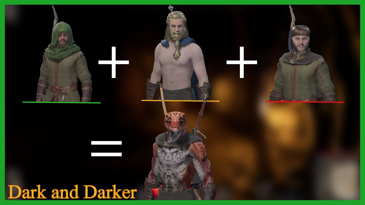 Dark And Darker Playing 3 Classes At The Same Time