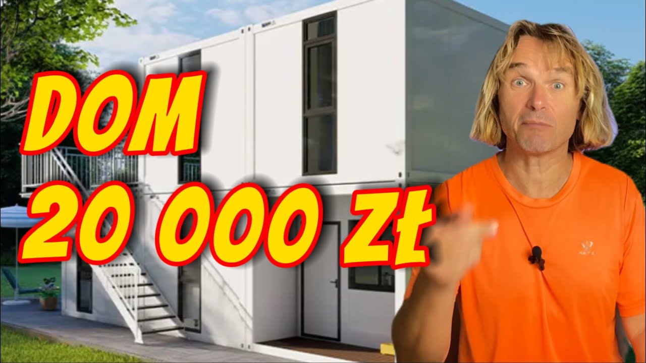 Rewolucja w budownictwie. Domy za 20 000zł. Pod klucz w 3 dni