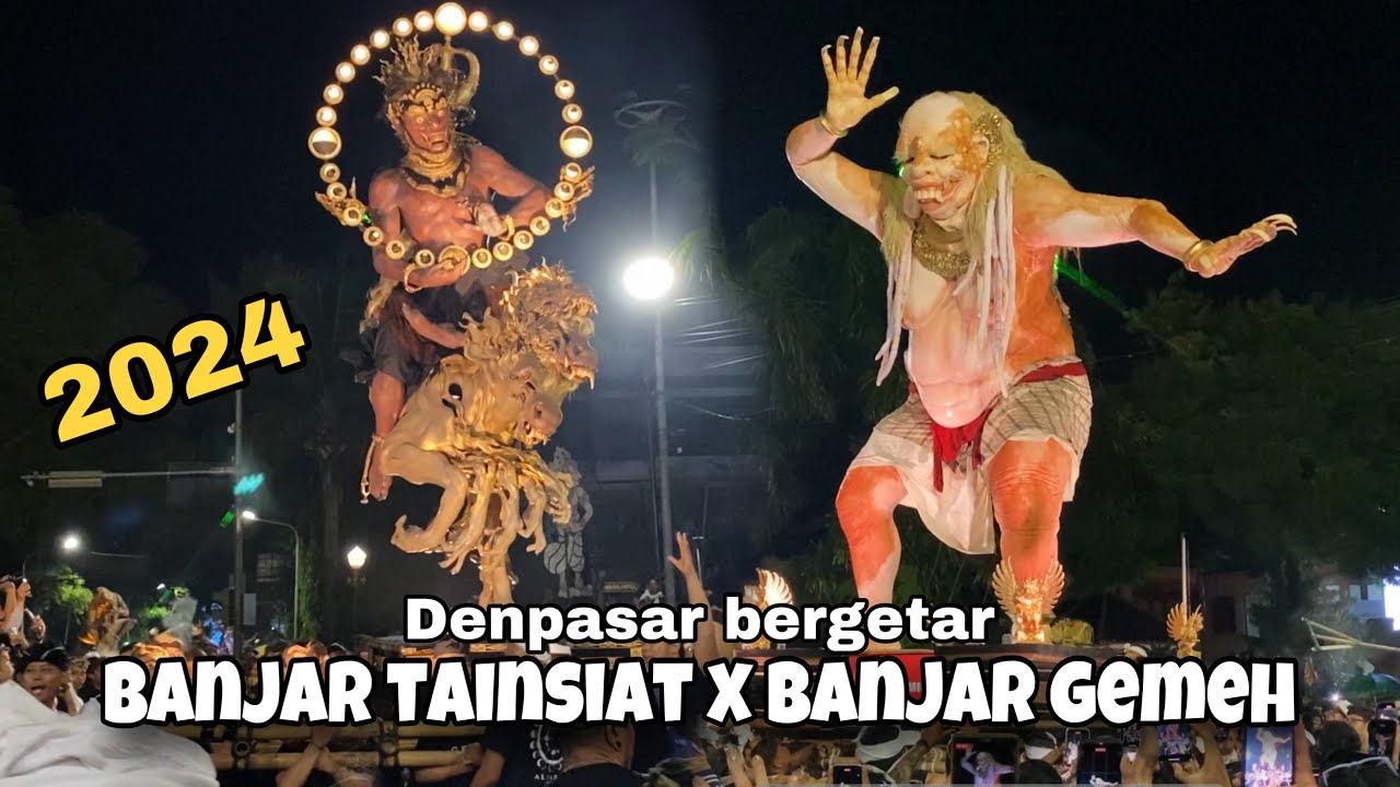 YANG DITUNGGU TUNGGU OGOH-OGOH CELULUK TAINSIAT DAN LALIARAN GEMEH catur muka 2024