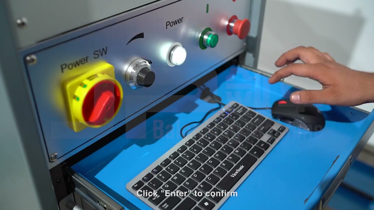 JP Horizontal Balancing Machine  PHQ-5000 JP-580  Operation Video