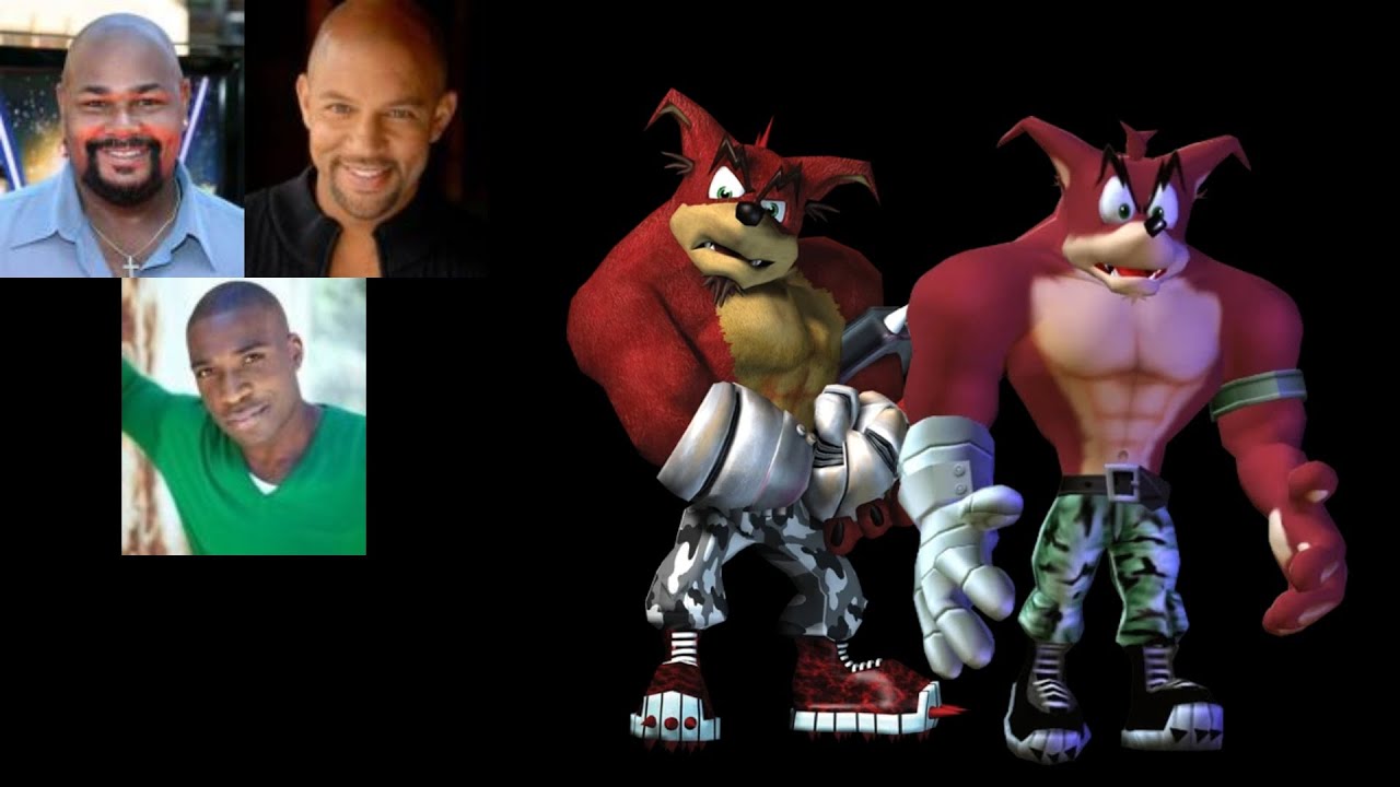 Video Game Voice Comparison- Crunch Bandicoot (Crash Bandicoot)
