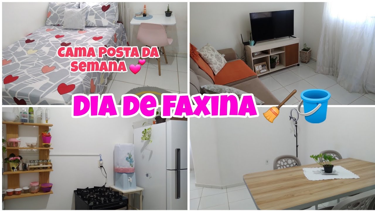 Dia de Faxina | Casa Limpa e Organizada | Cama Posta da Semana